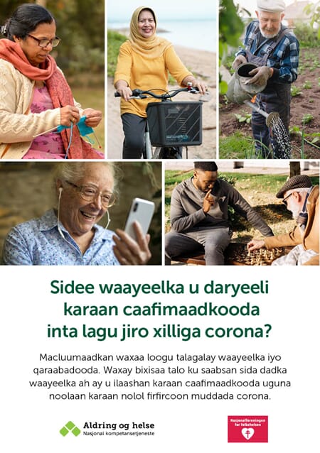(so) Hvordan kan eldre ta vare på helsen sin i koronatiden?