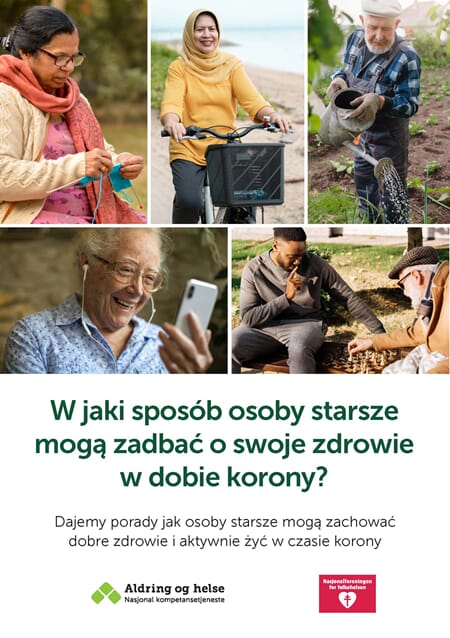 (pl) Hvordan kan eldre ta vare på helsen sin i koronatiden?