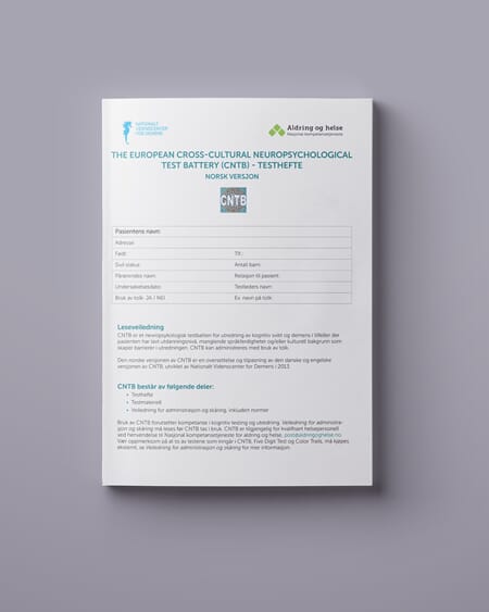 CNTB - testhefte, 10 stk