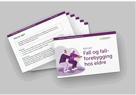 Kort om - Fall og fallforebygging hos eldre -serie 1