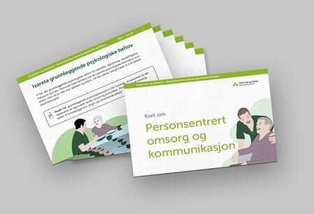 Personsentrert omsorg og kommunikasjon sett 1