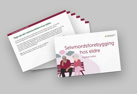 Kort om selvmordsforebygging hos eldre - serie 1