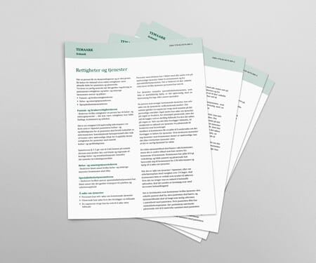 Tema-ark Rettigheter og tjenester